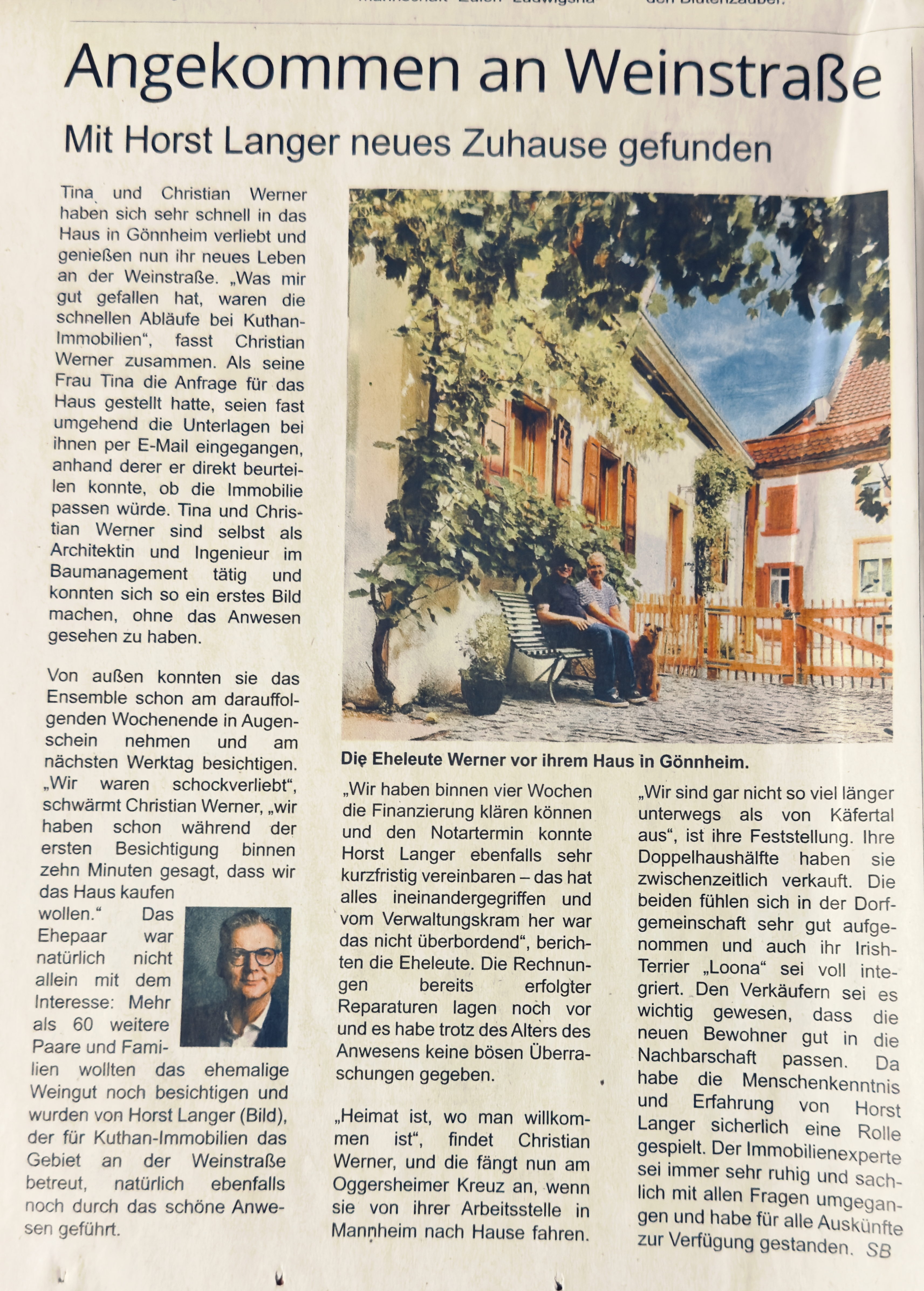 Christian Werner Umzug 2026