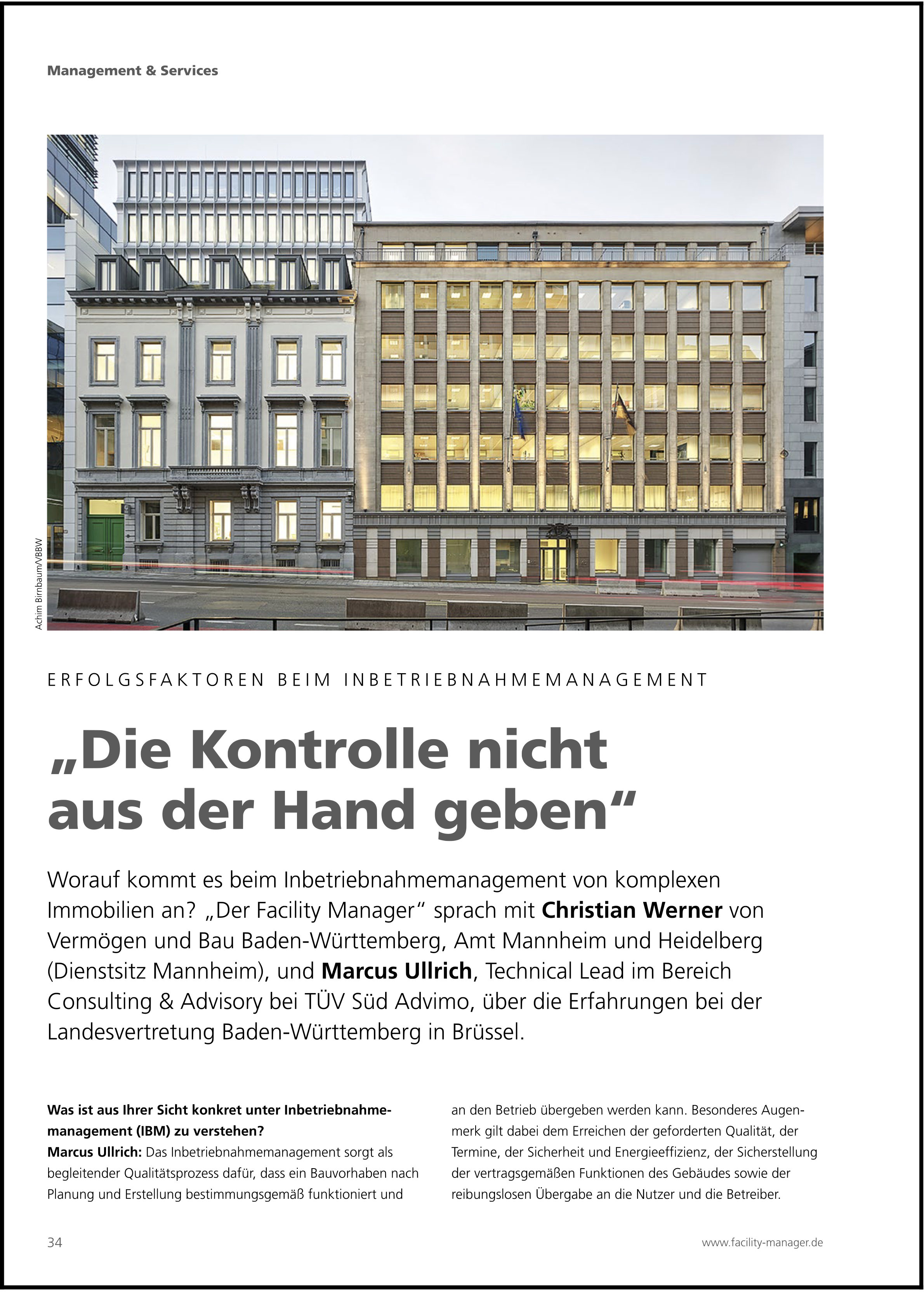 Christian Werner Interview